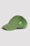 Willow green corduroy embroidered cap
