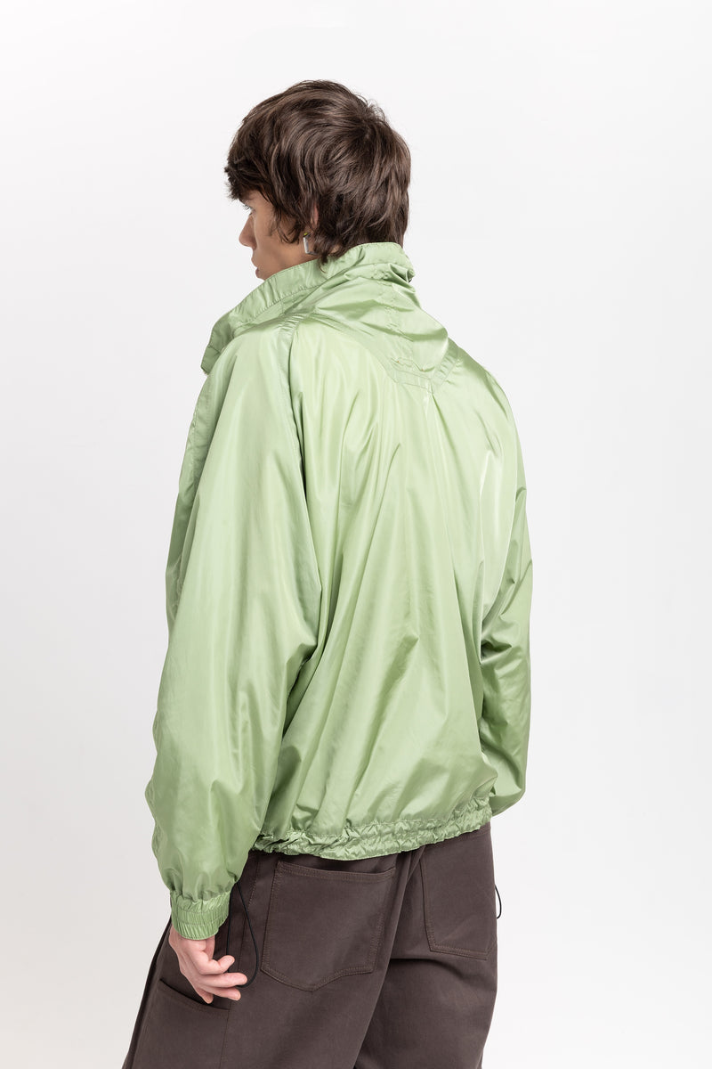 Willow green water repellent anorak