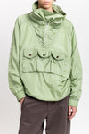 Willow green water repellent anorak