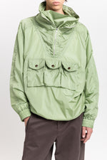 Willow green water repellent anorak