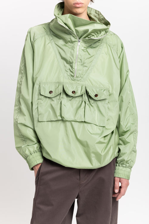 Willow green water repellent anorak