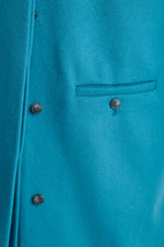 Tealwool cashmere melton tailored coat