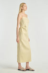 Vanilla linen cotton slip dress