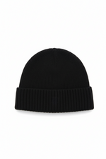 Black premium cashmere hat