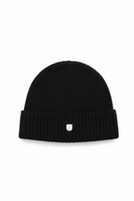 Black premium cashmere hat