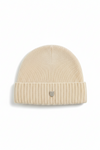 Pearl white premium cashmere hat