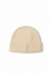 Pearl white premium cashmere hat