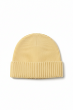Daffodil yellow premium cashmere hat