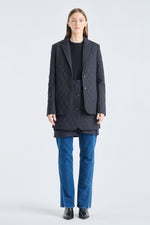 Antracit quilted jacket
