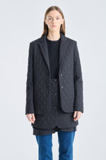 Antracit quilted jacket