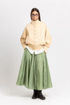 Butter beige soft touch cotton unisex urban jacket
