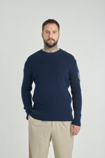 TATRY Navy blue ribbed-knit sweater