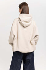 Desert dust cotton ''HEART'' hoodie