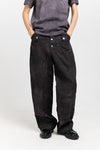 GONOE Anthracite linen unisex pants