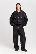 GONOE Anthracite linen unisex pants