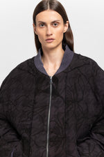 GONOE Anthracite unisex bomber jacket