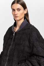 GONOE Anthracite unisex bomber jacket