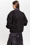 GONOE Anthracite unisex bomber jacket