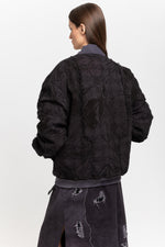 GONOE Anthracite unisex bomber jacket