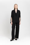 True black light wool tailored jacket