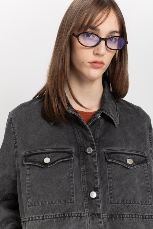 Anthracite denim jacket