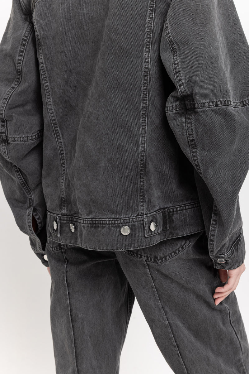 Anthracite denim jacket – NEHERA