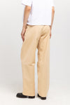 Butter beige peach cotton touch tailored pants