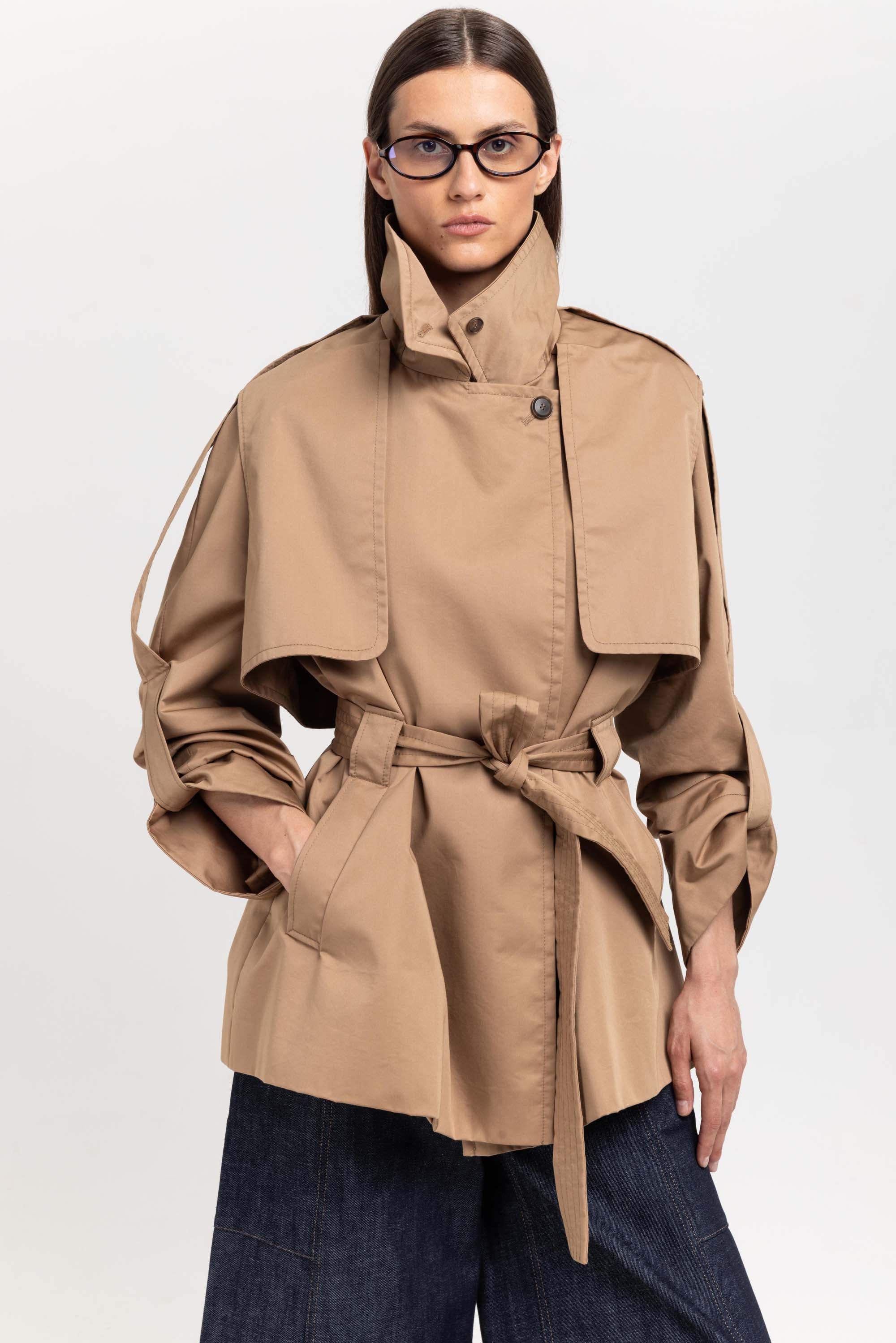 NEHERA ネヘラ ロングトレンチコート BL COATS – NEHERA