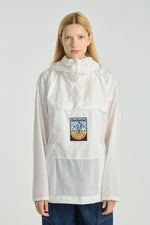 TATRY White tech taffeta windbreaker