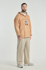 TATRY Caramel tech taffeta windbreaker