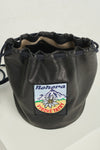 TATRY Black Nappa leather bucket bag