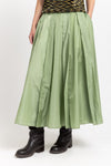 Willow green light tech voluminous skirt