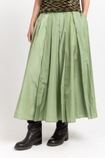 Willow green light tech voluminous skirt