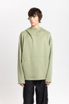 Willow green unisex hooded sweatshirt