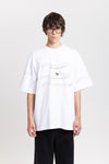 Solid cotton jersey unisex t-shirt with embroidery