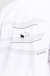 Solid cotton jersey unisex t-shirt with embroidery