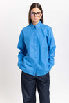 Cobalt blue luxury poplin regular fit shirt