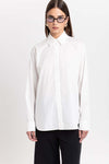 Off-white poplin regular fit shirt