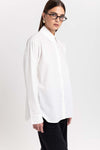 Off-white poplin regular fit shirt