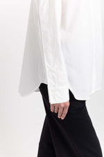 Off-white poplin regular fit shirt
