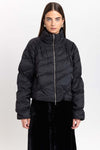 Black down two-piece jacket