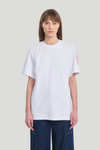 White cotton 'VALENTINE' t-shirt